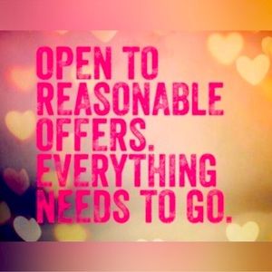 Closet cleaning everything needs to go